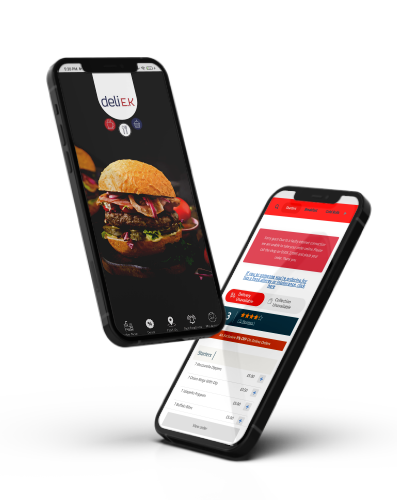Deli EK Takeaway East Kilbride App mockup
